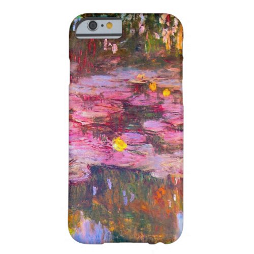 Monet Purple Water Lilies iPhone 6 case
