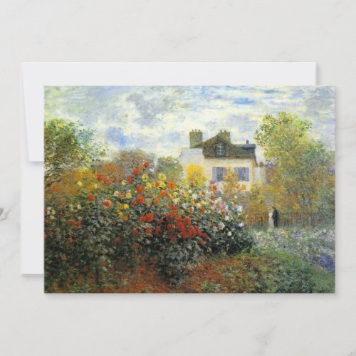 Monet Rose Garden Invitations
