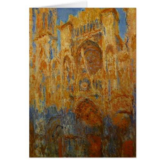 Monet - Rouen Cathedral, 1892 Cards (Front)