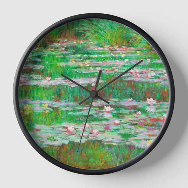 Monet’s Water Lilies Clock (Front)