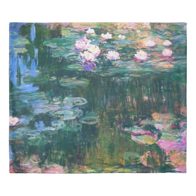 Monet’s Water Lilies Duvet Cover (Front)