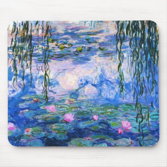 Monet’s Water Lilies Mouse Pad (Front)