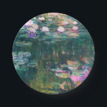 Monet’s Water Lilies Paper Plates<br><div class="desc">Monet’s Water Lilies.
Please visit my store for more interesting design and more color choice => zazzle.com/iwheels*</div>