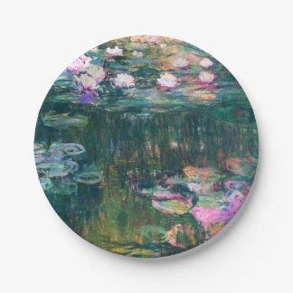 Monet’s Water Lilies Paper Plates