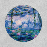 Monet’s Water Lilies Patch<br><div class="desc">Monet’s Water Lilies. 
Please visit my store for more interesting design and more color choice. => zazzle.com/iwheels*</div>