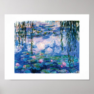 Monet’s Water Lilies Poster