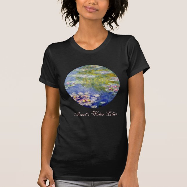 Monet’s Water Lilies T-Shirt (Front)