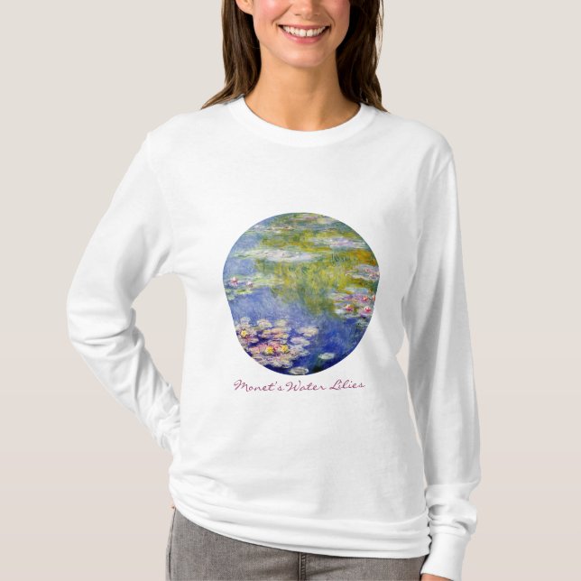 Monet’s Water Lilies T-Shirt (Front)