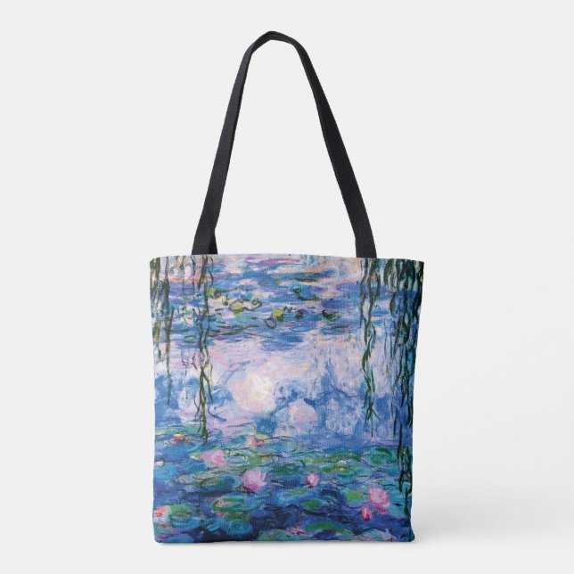 Monet’s Water Lilies Tote Bag (Back)