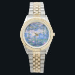 Monet’s Water Lilies Watch<br><div class="desc">Please visit my store for more interesting design and more color choice. => zazzle.com/iwheels*</div>