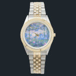 Monet’s Water Lilies Watch<br><div class="desc">Please visit my store for more interesting design and more color choice. => zazzle.com/iwheels*</div>