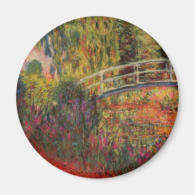 Monet’s Water Lily Pond Magnet (Front)