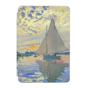 Monet Sailboat at Le Petit-Gennevilliers iPad Mini Cover