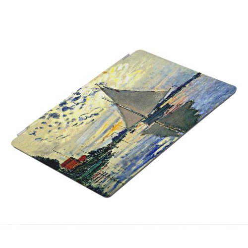 Monet _ Sailboat at le Petit Gennevilliers iPad Pro Cover