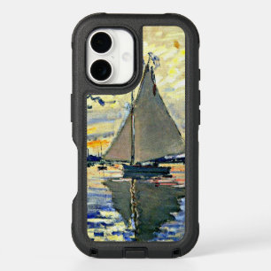 Monet - Sailboat at le Petit Gennevilliers iPhone 16 Case