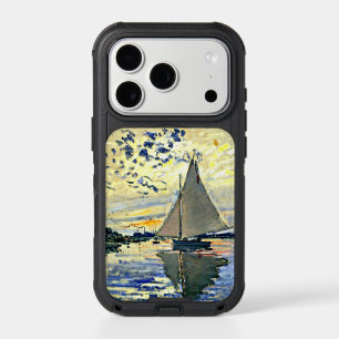 Monet - Sailboat at le Petit Gennevilliers iPhone 17 Pro Case