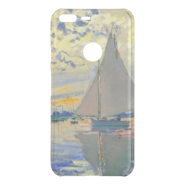 Monet Sailboat at Le Petit-Gennevilliers Uncommon Google Pixel XL Case (Back)