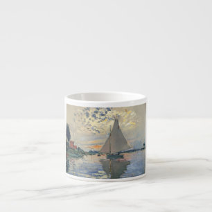 Monet Sailboat French Impressionism Classic Art Espresso Cup