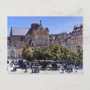 Monet - Saint Germain l'Lauxerrois Postcard