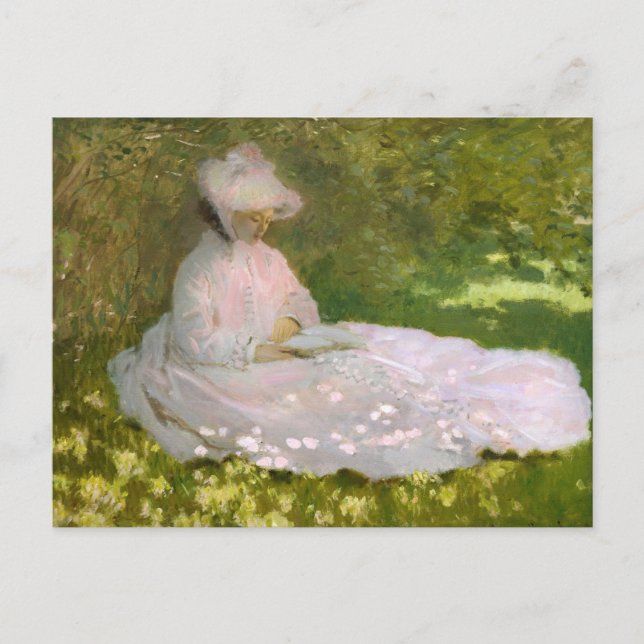 Monet Springtime Postcard (Front)