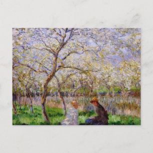Monet - Springtime Postcard