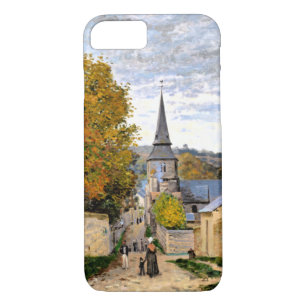 Monet - Street in Saint-Adresse, fine art painting iPhone 8/7 Case