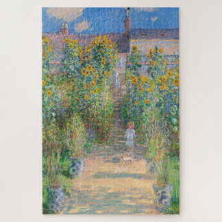 Monet Sunflowers Garden 1000 Piece Jigsaw Puzzle