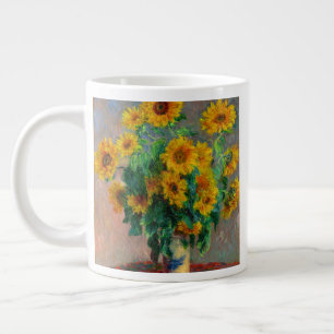 Monet Sunflowers Giant Coffee Mug