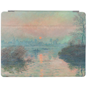 Monet Sunset on the Seine Fine Art Impressionism iPad Smart Cover