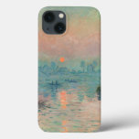 Monet Sunset Seine Fine Art Impressionism  Iphone 13 Case at Zazzle