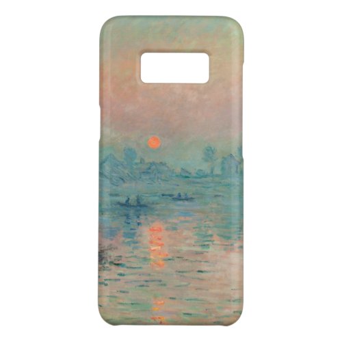 Monet Sunset Seine Fine Art Impressionism  Case_Mate Samsung Galaxy S8 Case
