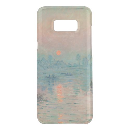 Monet Sunset Seine Fine Art Impressionism  Uncommon Samsung Galaxy S8 Case
