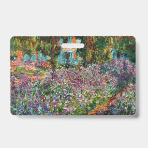 Monet The Artist’s Garden at Giverny  Badge