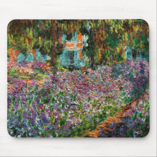 Monet The Artist’s Garden at Giverny Mouse Pad