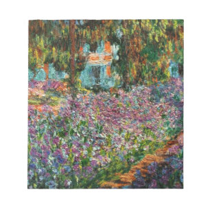 Monet The Artist’s Garden at Giverny Notepad