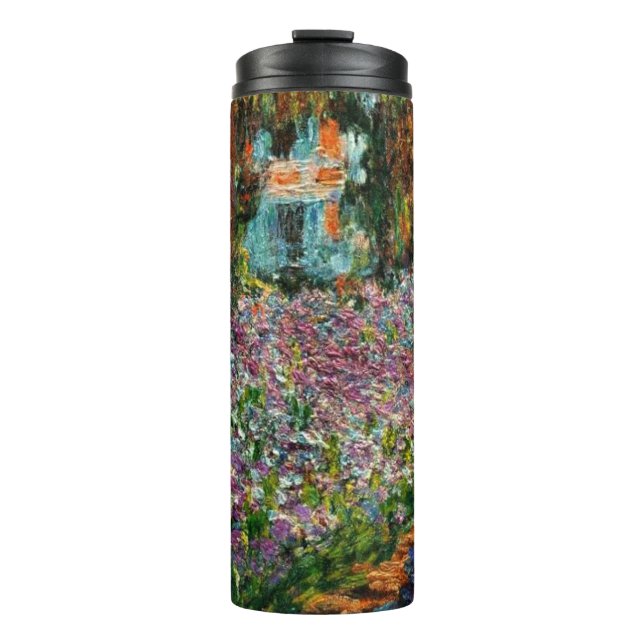Monet The Artist’s Garden at Giverny  Thermal Tumbler (Front)