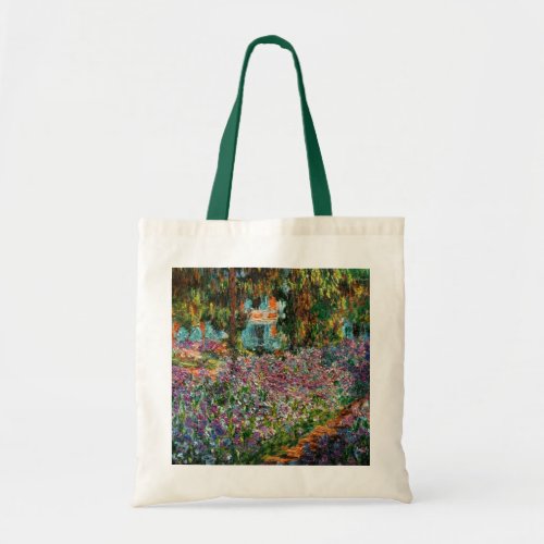 Monet The Artists Garden at Giverny Tote Bag