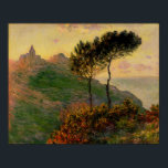 Monet - The Church At Varengeville 1882 Poster<br><div class="desc">The Church At Varengeville 1882 by Claude Monet. For more poster-ready images from Zedign Art Series Book 2 "Claude Monet - Paintings & Drawings  Vol 1",  visit https://books.zedign.com/zas/2.html</div>