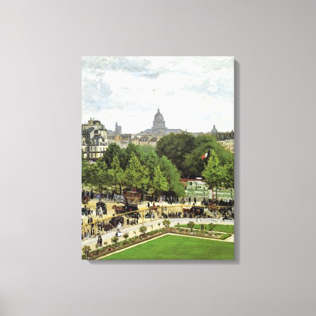 Monet - The Garden of the Princess Canvas Print (Front)