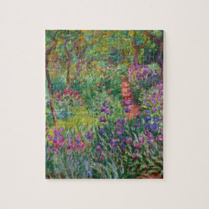 Monet “The Iris Garden at Giverny” Jigsaw Puzzle