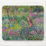 Monet “The Iris Garden at Giverny” Mouse Pad<br><div class="desc">Monet was a founder of French Impressionist painting, of which “The Iris Garden at Giverny” (painted between 1899 and 1900) is a beautiful example. It’s a celebration of color, light and movement. When Monet purchased the Giverny estate, he redesigned the flower garden already planted on its grounds. His preference for...</div>