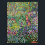 Monet “The Iris Garden at Giverny” Notebook<br><div class="desc">Monet was a founder of French Impressionist painting, of which “The Iris Garden at Giverny” (painted between 1899 and 1900) is a beautiful example. It’s a celebration of color, light and movement. When Monet purchased the Giverny estate, he redesigned the flower garden already planted on its grounds. His preference for...</div>