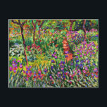 Monet - The Iris Garden at Giverny Postcard<br><div class="desc">The Iris Garden at Giverny,  popular painting by Claude Monet</div>