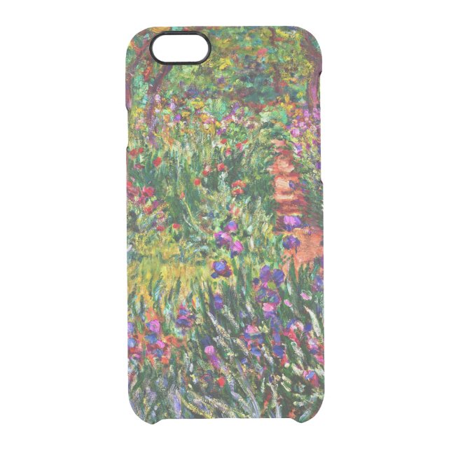 Monet - The Iris Garden at Giverny Uncommon iPhone Case (Back)