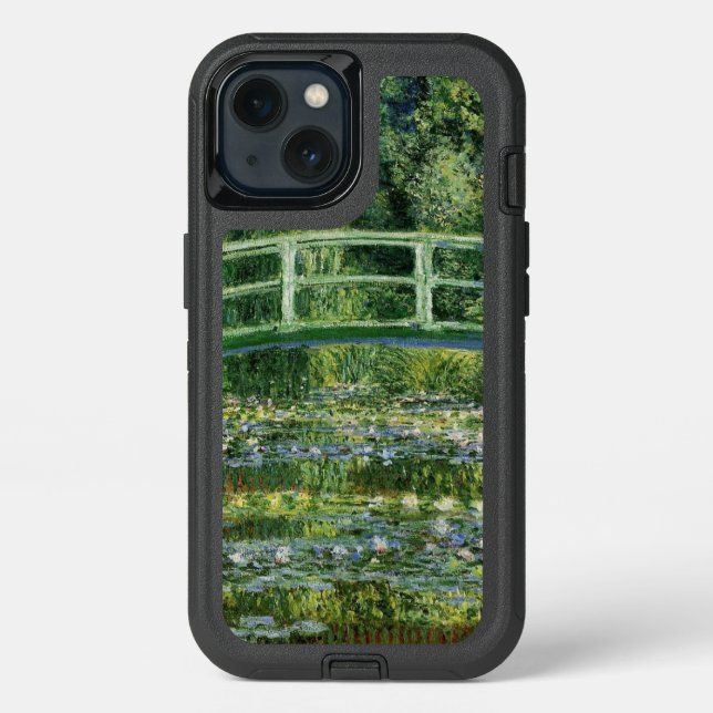 Monet - The Japanese Bridge, 1899, Otterbox iPhone Case (Back)