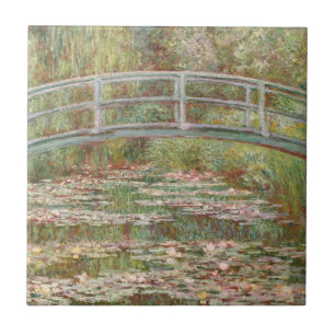 Monet: The Japanese Bridge Ceramic Tile