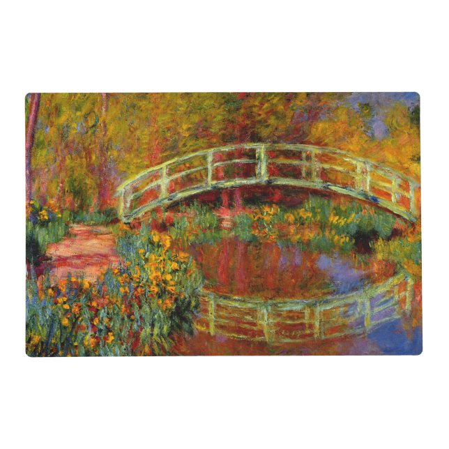 Monet - The Japanese Bridge Placemat (Front)