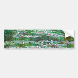 Monet The Japanese Footbridge Fine Art Bumper Sticker