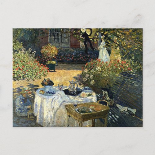 Monet _ The Luncheon Postcard