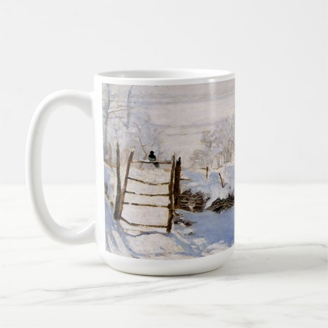 Monet - The Magpie Coffee Mug (Left)